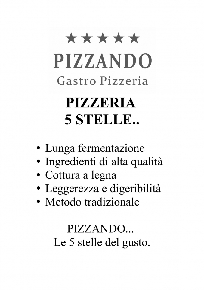  - PIZZANDO GASTRO PIZZERIA